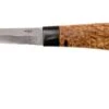 Autine Puukko, Curly Birch, Elmax, Fourreau RH Brun