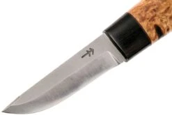 Autine Puukko, Curly Birch, Elmax, Fourreau RH Brun -Couteaux de poche Magasin AT PUUKO 03 autine at puuko 03