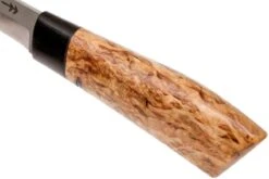 Autine Puukko, Curly Birch, Elmax, Fourreau RH Brun -Couteaux de poche Magasin AT PUUKO 05 autine at puuko 05