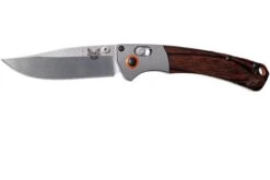 Benchmade Mini Crooked River 15085-2 Couteau De Chasse, Bois