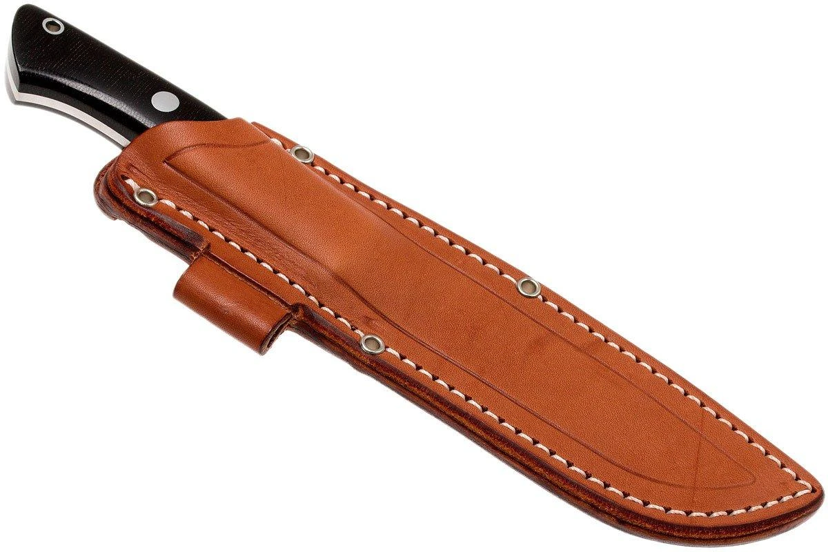 Bark River Aurora LT CPM 3V, Black Canvas Micarta 7 Bark River Aurora LT CPM 3V, Black Canvas Micarta – Image 7