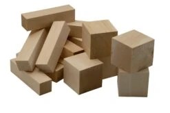 BeaverCraft Wood Carving Blocks BW18, Set De Blocs De Bois Pour Sculpture 18 Pièces