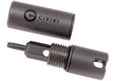 Civivi C20048-1 Key Bit Container Grey Titanium