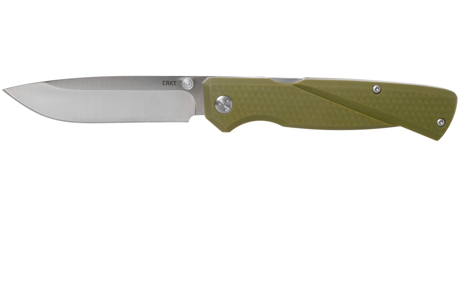 CRKT Kova 6434 OD Green Couteau De Poche, Ken Steigerwalt Design 1 CRKT Kova 6434 OD Green Couteau De Poche, Ken Steigerwalt Design