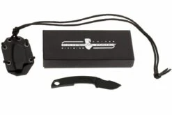 Extrema Ratio N.K.1 Couteau De Cou - Black -Couteaux de poche Magasin ER123NK1BL 08 extrema ratio neck knife er123nk1bl d8