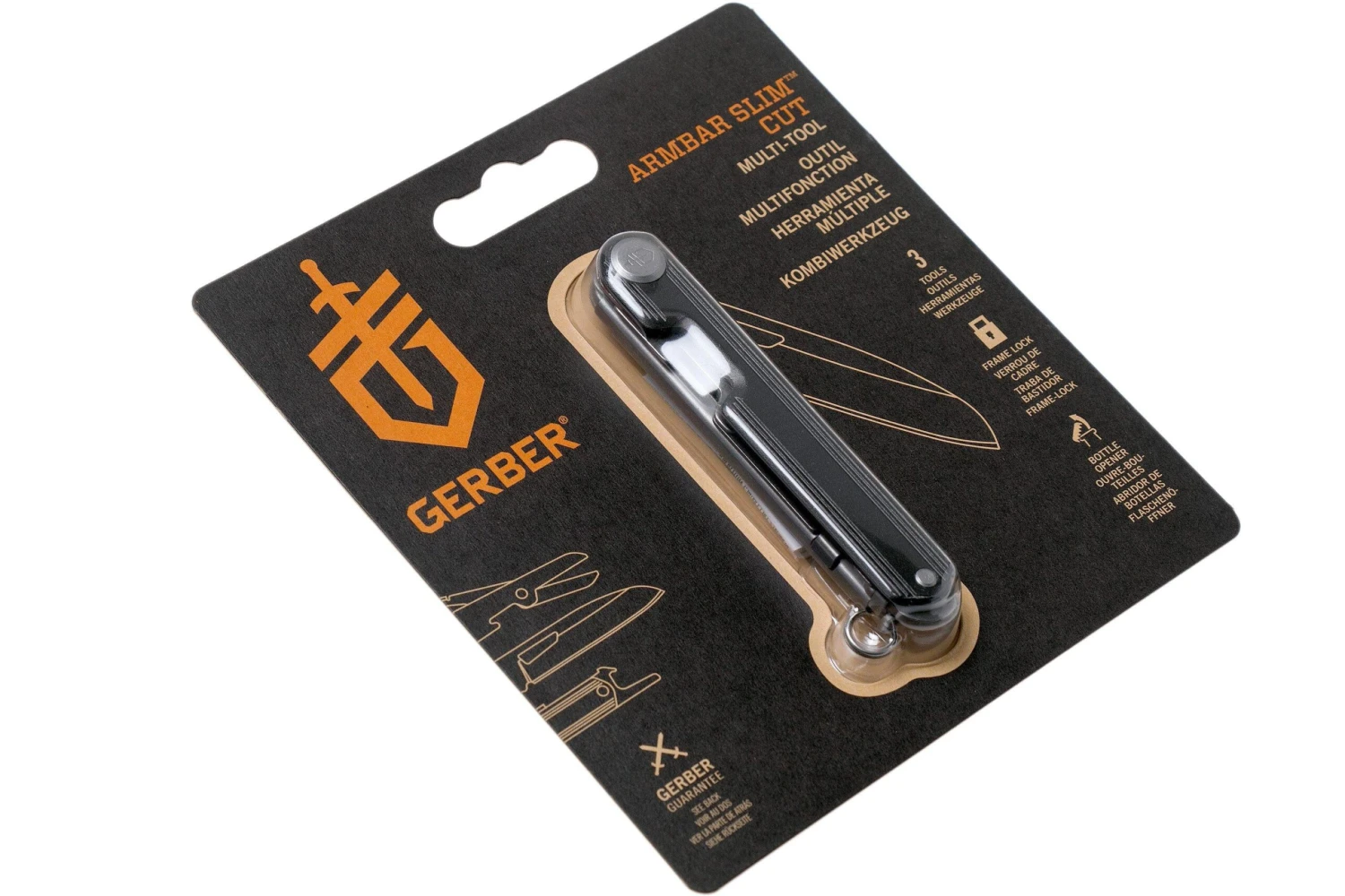 Gerber Armbar Slim Cut Onyx 31-003839 Multitool 6 Gerber Armbar Slim Cut Onyx 31-003839 Multitool – Image 6