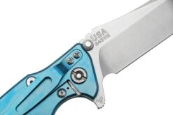 Rick Hinderer Eklipse 3.5” Spearpoint S45VN, Stonewash Blue, Blue Black G10, Couteau De Poche 10 Rick Hinderer Eklipse 3.5” Spearpoint S45VN, Stonewash Blue, Blue Black G10, Couteau De Poche -Couteaux de poche Magasin HRK EK 35 SP BL BB 05 rickhinderer