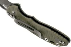 Rick Hinderer XM Slippy 3" Slicer 20CV Black DLC, OD Green G10 Slipjoint, Couteau De Poche 13 Rick Hinderer XM Slippy 3" Slicer 20CV Black DLC, OD Green G10 Slipjoint, Couteau De Poche -Couteaux de poche Magasin HRK SLIPPYBL SLI OD 05 rick hinderer knives