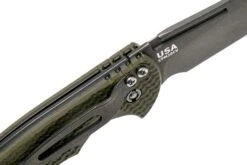 Rick Hinderer XM Slippy 3" Slicer 20CV Black DLC, OD Green G10 Slipjoint, Couteau De Poche 14 Rick Hinderer XM Slippy 3" Slicer 20CV Black DLC, OD Green G10 Slipjoint, Couteau De Poche -Couteaux de poche Magasin HRK SLIPPYBL SLI OD 06 rick hinderer knives