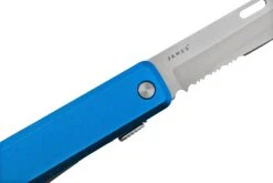 The James Brand The Ellis Scissors, Cerulean, Aluminum Serrated, Couteau De Poche -Couteaux de poche Magasin JAKN119102 01 05 jamesbrand