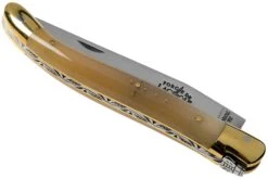 Forge De Laguiole 1211B, Pointe De Corne -Couteaux de poche Magasin LA1211B 04 forge de laguiole v202010