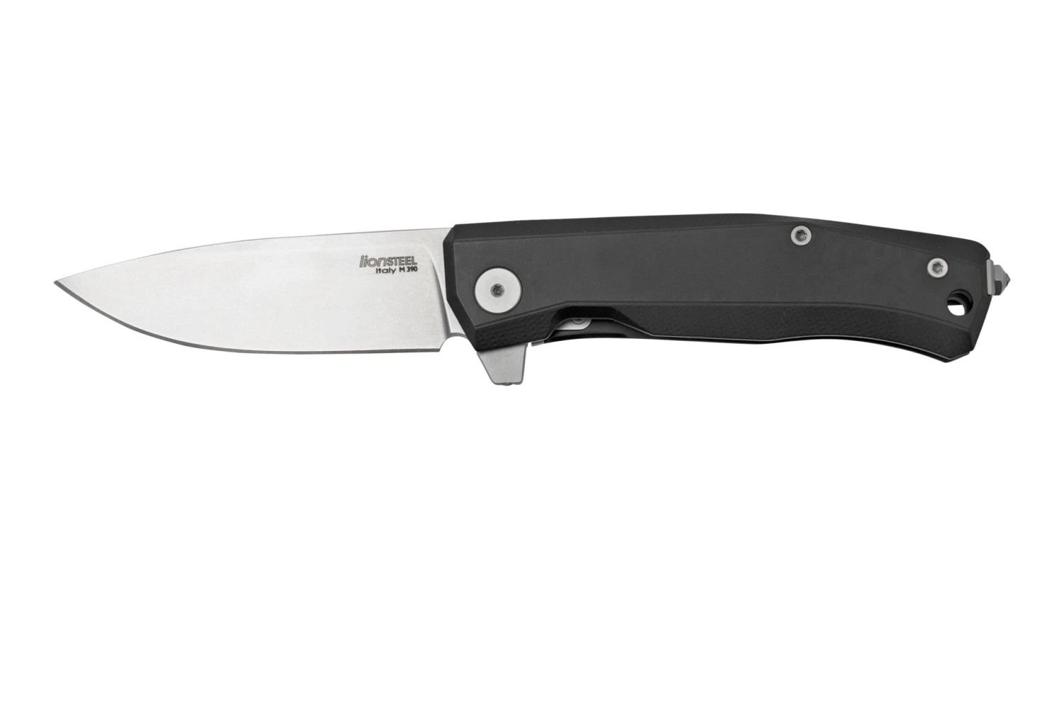 LionSteel Myto MT01A BS Black Aluminium, Satin Couteau De Poche, Design Molletta 1 LionSteel Myto MT01A BS Black Aluminium, Satin Couteau De Poche, Design Molletta