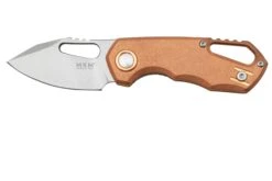 MKM Isonzo FX03-3CO Clip Point Stonewashed, Copper, Couteau De Poche, Jesper Voxnaes Design