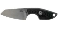 MKM Mikro 2 Wharncliffe, Stonewashed Black G10 Couteau De Cou, Jesper Voxnaes Design