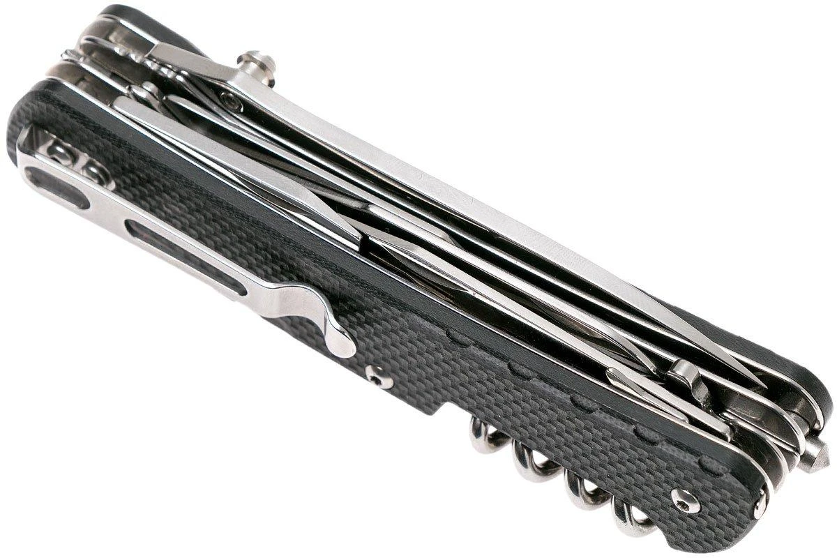 Ruike LD31-B Trekker Couteau De Poche, Noir 5 Ruike LD31-B Trekker Couteau De Poche, Noir – Image 5