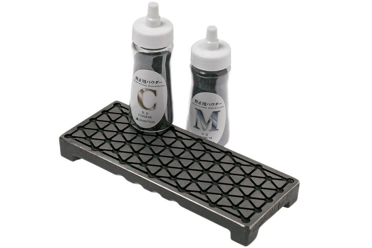 Shapton Naoru Cast Iron Lapping System, Pierre à Redresse En Fonte, 0510 1 Shapton Naoru Cast Iron Lapping System, Pierre à Redresse En Fonte, 0510
