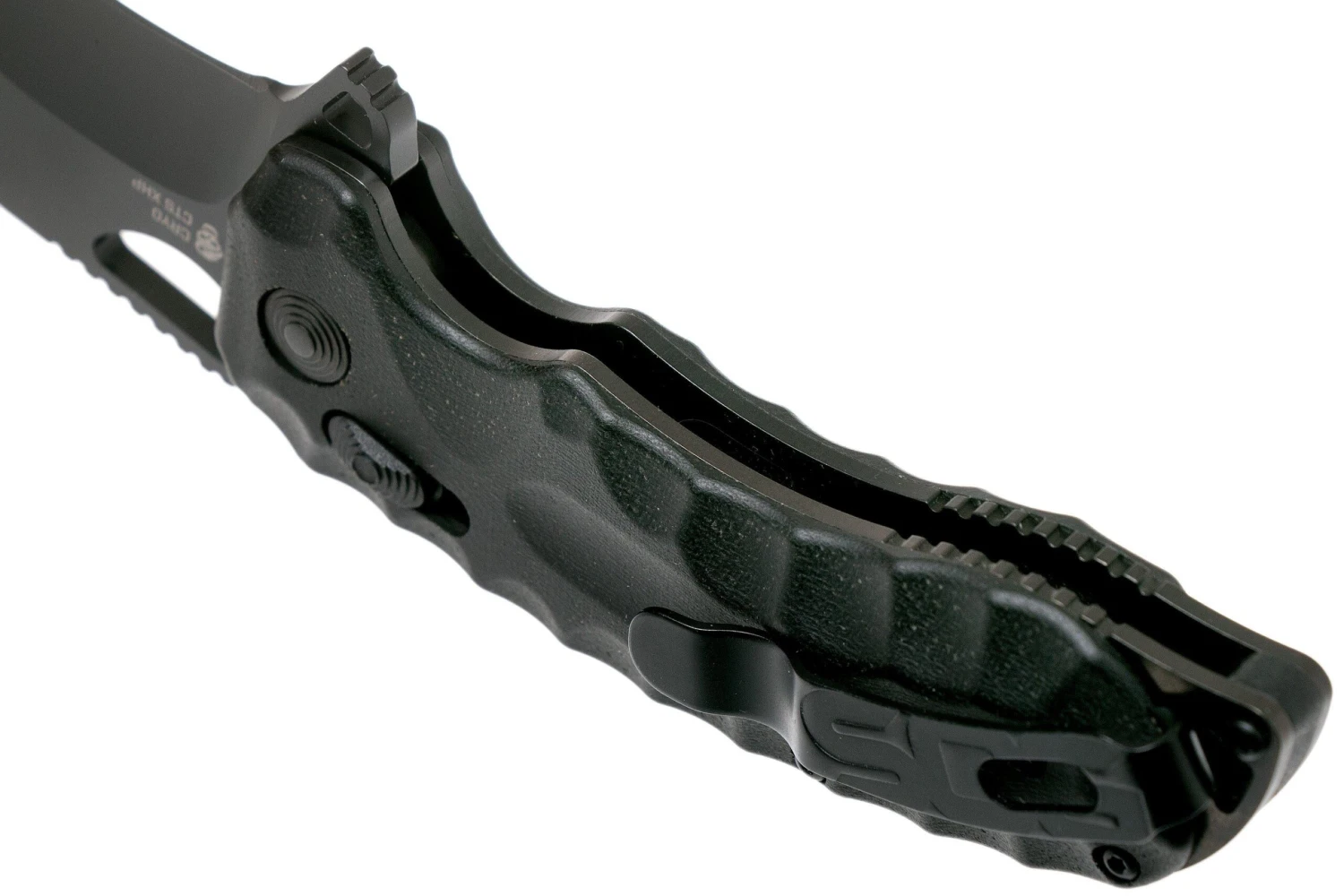 SOG Kiku XR Blackout Micarta 12-27-02-57 Couteau De Poche, Kiku Matsuda Design 5 SOG Kiku XR Blackout Micarta 12-27-02-57 Couteau De Poche, Kiku Matsuda Design – Image 5