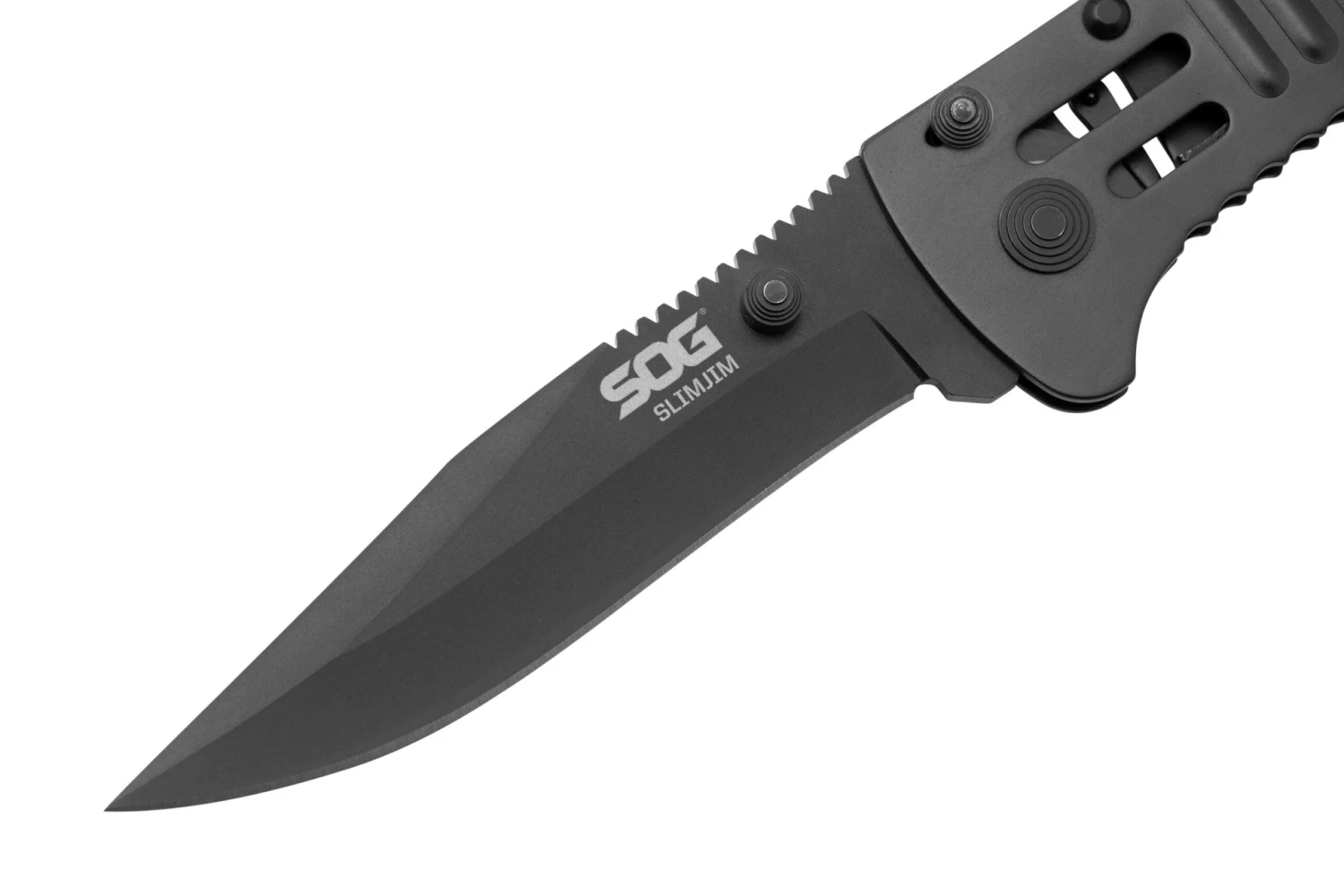 SOG SlimJim Black SJ32-CP Couteau De Poche 3 SOG SlimJim Black SJ32-CP Couteau De Poche – Image 3