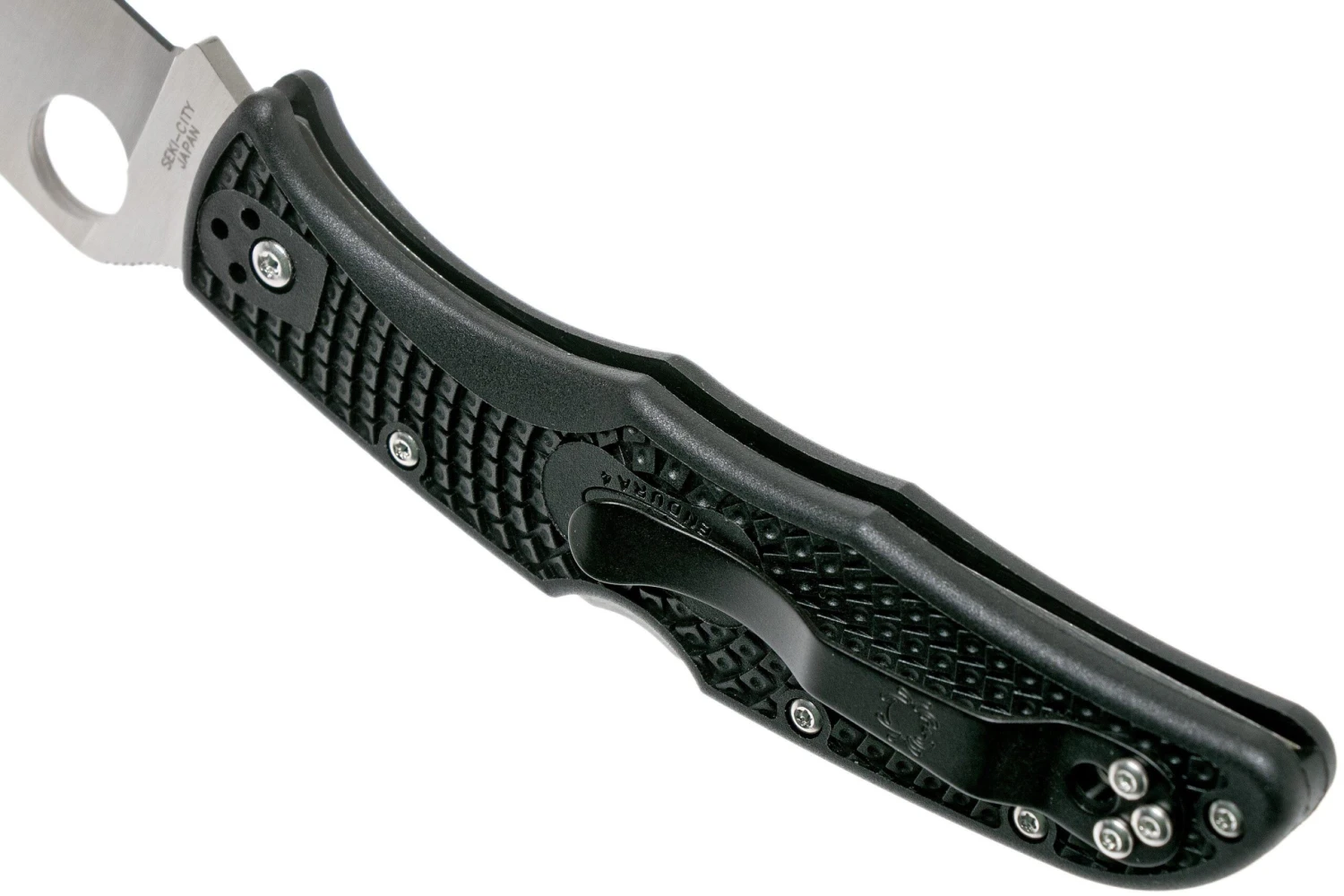 Spyderco Endura 4 Wharncliffe C10FPWCBK Couteau De Poche 5 Spyderco Endura 4 Wharncliffe C10FPWCBK Couteau De Poche – Image 5