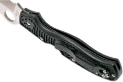 Spyderco Rescue 3 C14SBK3 Serrated Couteau De Sauvetage -Couteaux de poche Magasin SPC14SBK3 05 spyderco spc14sbk3 05