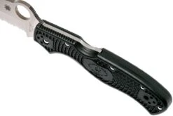 Spyderco Rescue 3 C14SBK3 Serrated Couteau De Sauvetage -Couteaux de poche Magasin SPC14SBK3 07 spyderco spc14sbk3 07