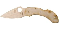Couteaux de poche Magasin 9 Spyderco Wooden Kit Dragonfly C28 WDKIT1 Couteau De Poche En Bois