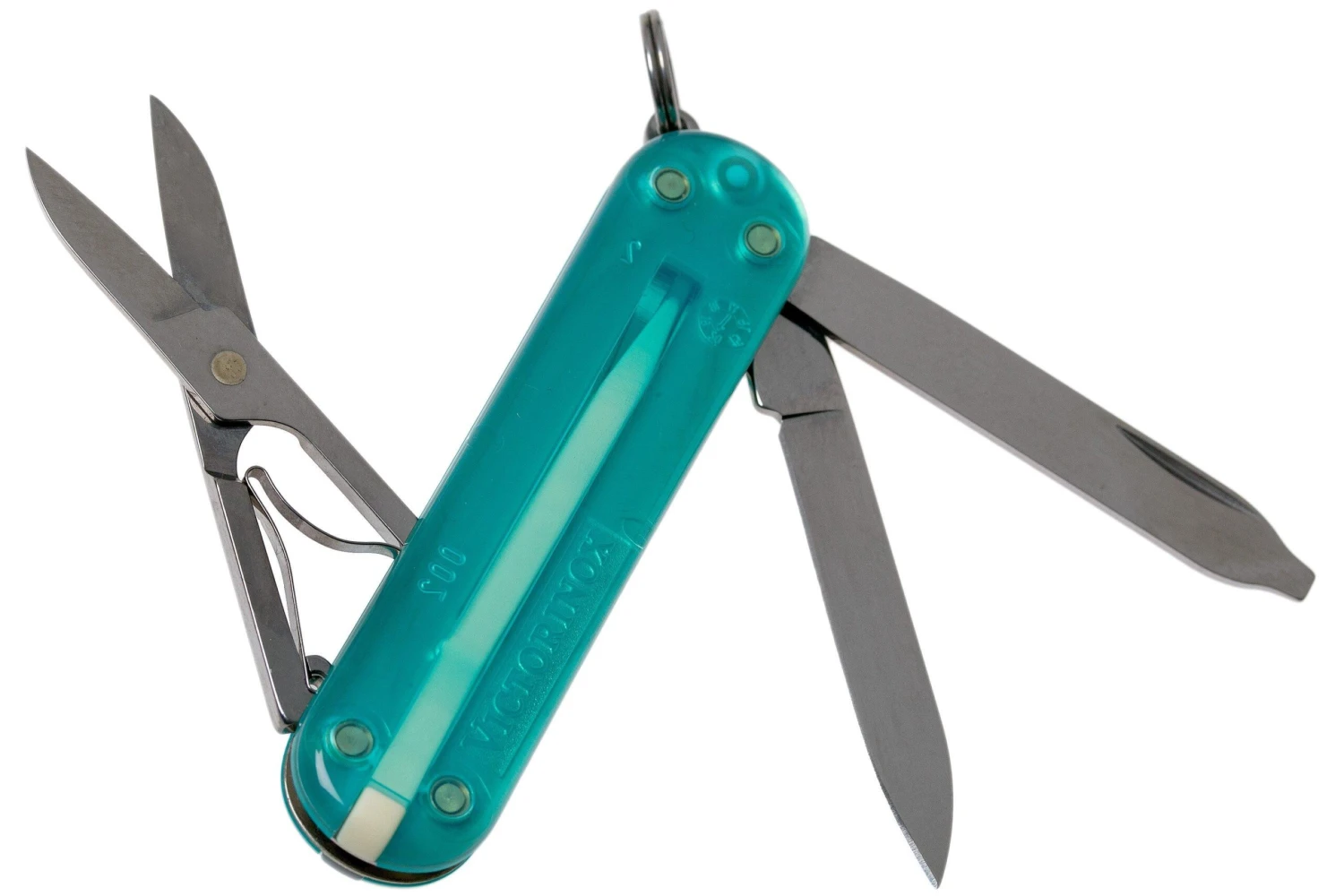 Victorinox Classic SD Translucent Colors, Tropical Surf 0.6223.T24G Couteau Suisse 2 Victorinox Classic SD Translucent Colors, Tropical Surf 0.6223.T24G Couteau Suisse – Image 2