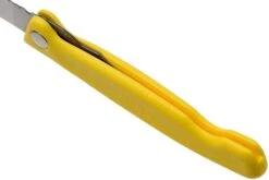 Victorinox SwissClassic Couteau à Légumes Pliant Dentelé Jaune, 6.7836.F8B -Couteaux de poche Magasin VT6 7836 F8B 05 victorinox