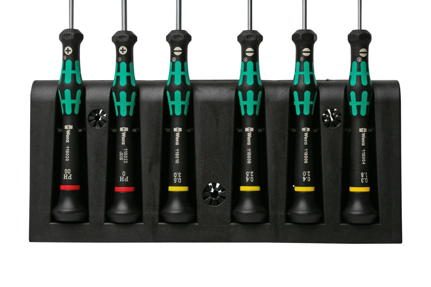 Wera Kraftform Micro, Coffret De Tournevis 6 Pièces Avec Rack, 5118150001 2 Wera Kraftform Micro, Coffret De Tournevis 6 Pièces Avec Rack, 5118150001 – Image 2
